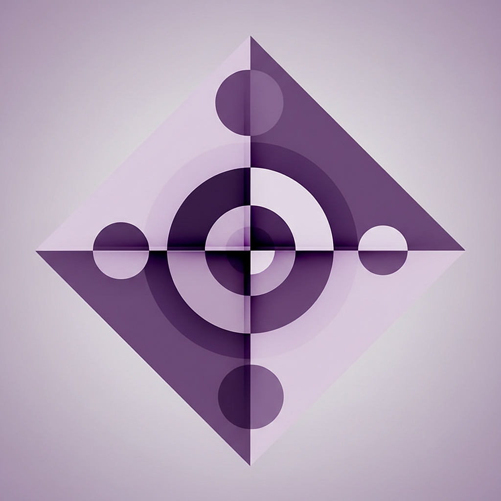 Decorative abstract shapes